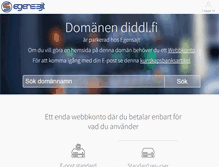 Tablet Screenshot of diddl.fi